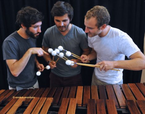A marimba Trio